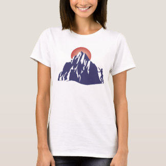 T-shirt Lever de soleil sur votre Everest