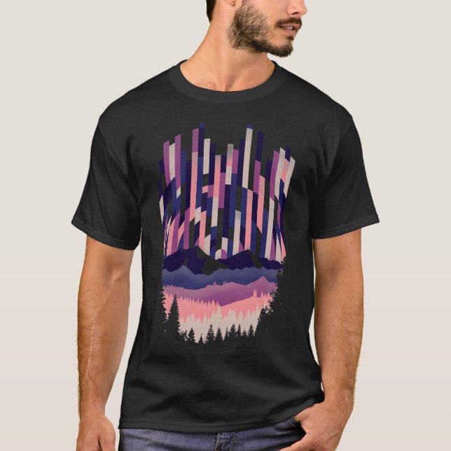 T-shirt Lever De Soleil Verticale (Devant)
