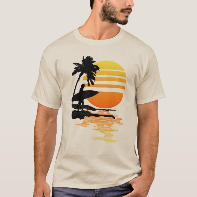 T-shirt Lever du soleil (Devant)