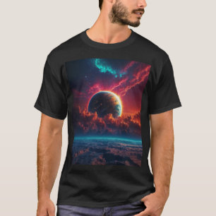T-shirt Lever du soleil céleste