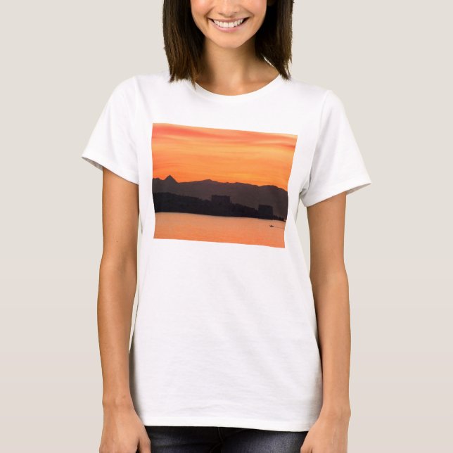 T-shirt Lever du soleil, Costa del Sol (Devant)