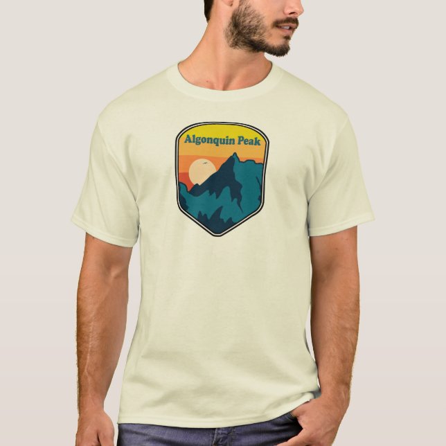 T-shirt Lever du soleil sur le pic Algonquin (Devant)