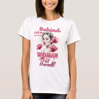 T-shirt Lever Fort – Des Femmes Courageuses Portent Cela