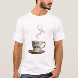 T-shirt "LEVER L'ANCRE" Mug de café du matin