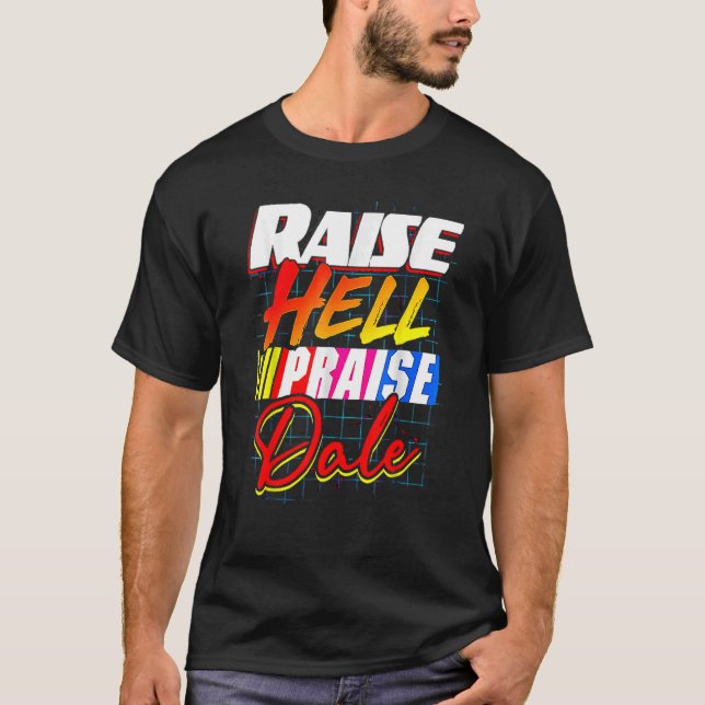 T-shirt Lever l'enfer Louer Dale Vintage (Devant)