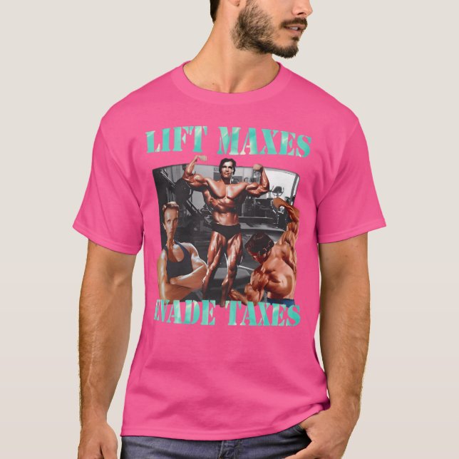 T-shirt Lever les impôts pour éviter les impôts (Devant)