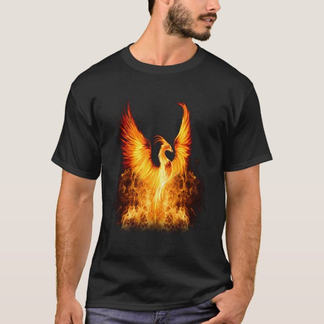 T-shirt Lever Phoenix Fire Fenix Inspiration Cadeau (Devant)