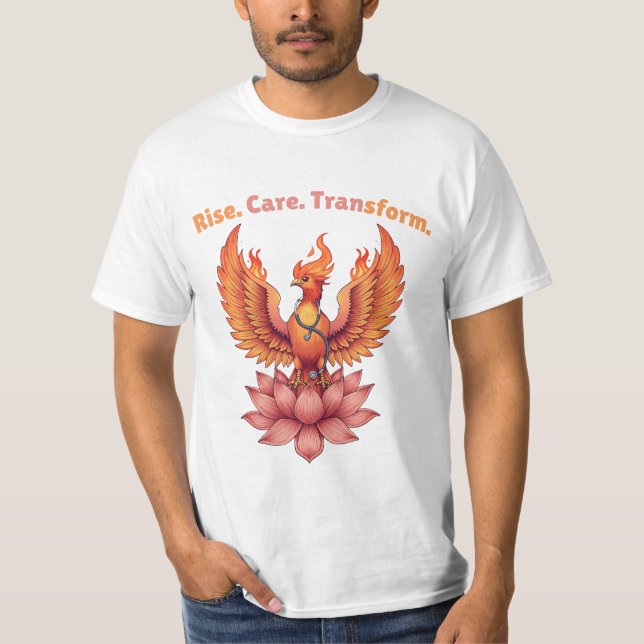 T-shirt Lever, soin et transformation - Docteur Phoenix su (Devant)