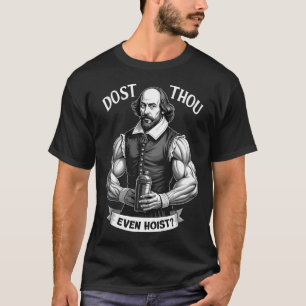 T-shirt Lèves-Tu Même Des Poids Shakespeare Gym