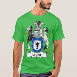 T-shirt Levett Manteau d'armoiries Famille Crest