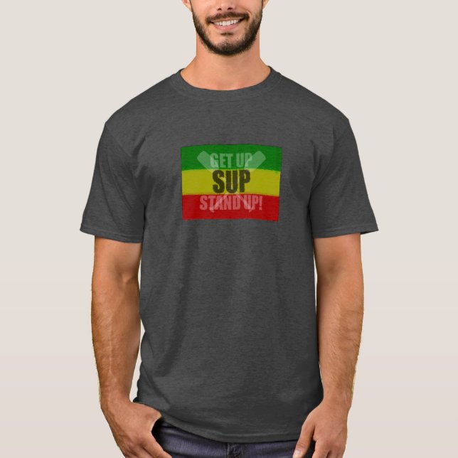 T-shirt Levez-vous debout SUP (Devant)