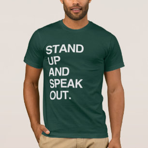 T-SHIRT LEVEZ-VOUS ET PARLEZ FRANCHEMENT