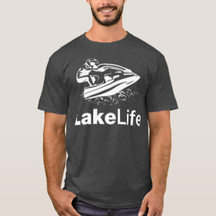 T-shirt Levez-vous Jet Ski Lake Life 2Stroke