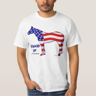 T-shirt Levez-vous pour l'Amérique