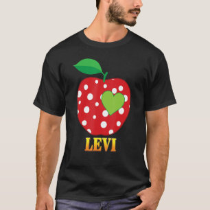 T-shirt Levi Love School Retourner À L'École Garçon Étudia