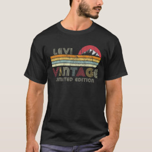 T-shirt Levi Nom Cadeaux Vintage Édition Limitée Anniver