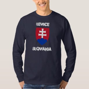 T-shirt Levice, Slovaquie avec armoiries