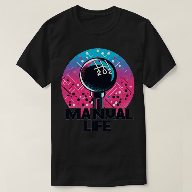 T-shirt Levier d'engrenage (Design devant)