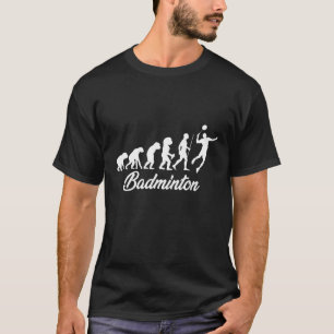 T-shirt L'évolution de Badminton