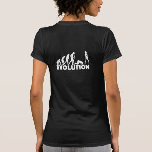 T-shirt L'évolution de la règle des femmes