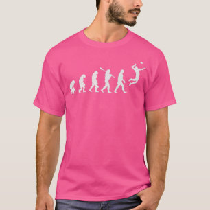 T-shirt L'évolution du joueur de volley-ball Funny Volleyb