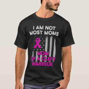 T-shirt Lèvres De Palate De Gauche La plupart des mamans S