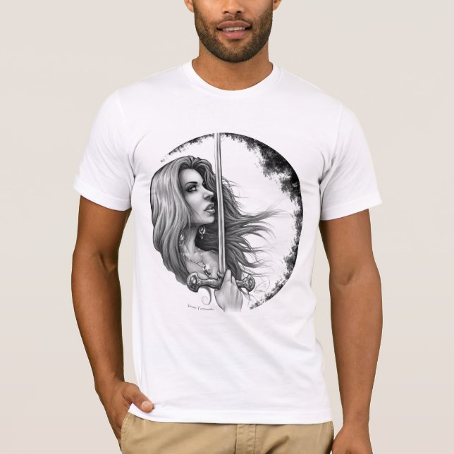 T-shirt Lèvres de poignard (Devant)