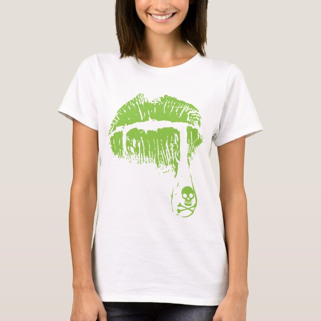 T-shirt Lèvres de poison (Devant)