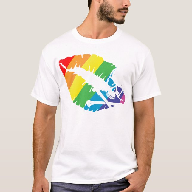T-shirt lèvres de poison (Devant)