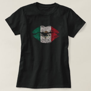 T-shirt lèvres du Mexique