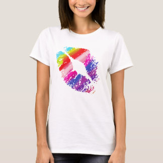 T-shirt Lèvres élégantes #3