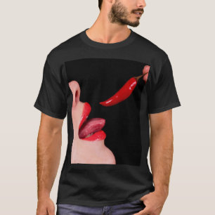 T-shirt Lèvres piment