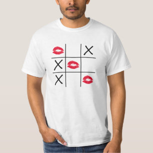 T-shirt Lèvres Tic Tac Toe