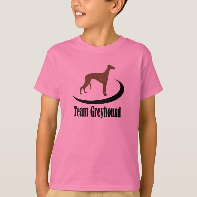 T-shirt Lévrier d'équipe (Devant)