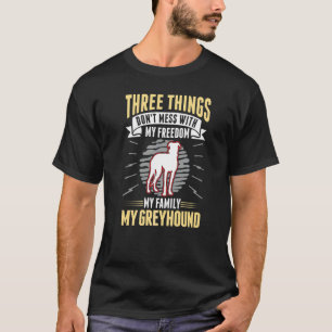 T-shirt Lévrier Famille Whippet Galgo Espanol Greyhound