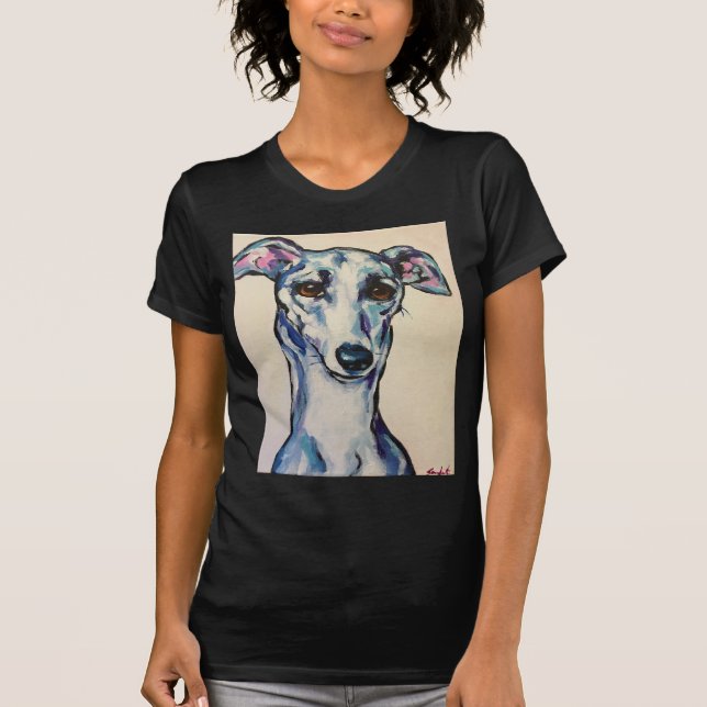 T-shirt Lévrier italien (Devant)