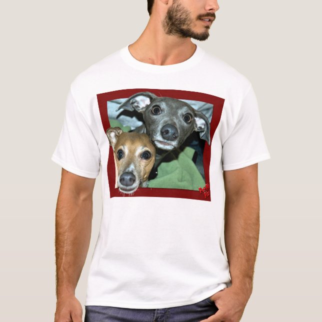 T-shirt Lévriers miniatures (Devant)