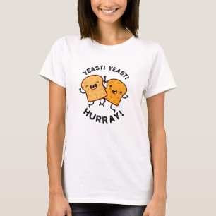 T-shirt Levure Levure Hourra Blagues Drôles de Pain