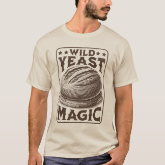 T-shirt Levure sauvage Magique Pain d'Argent Pain passionn