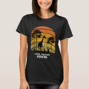 T-shirt Lewa Wildlife, Kenya Safari National Park Game Res