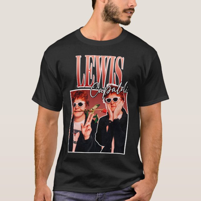 T-shirt Lewis Capaldi (Devant)