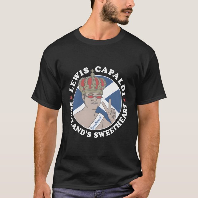 T-shirt Lewis Capaldi Â€"L'Amour De L'Ecosse (Devant)