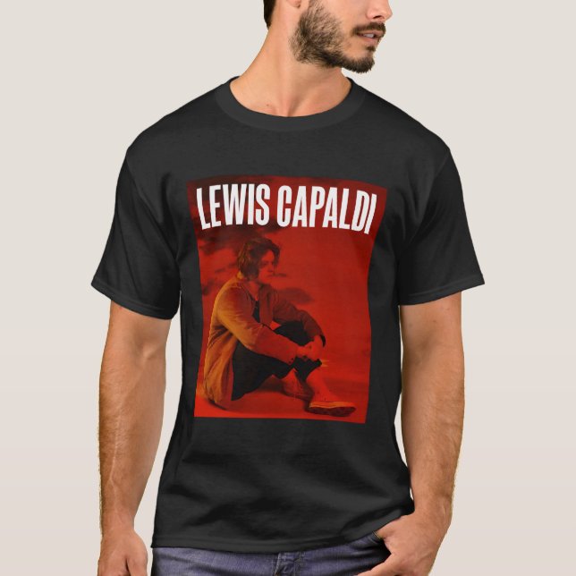 T-shirt Lewis Capaldi - Couverture d'album (Devant)