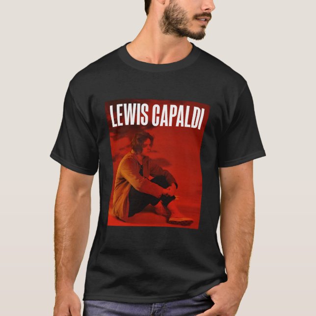 T-shirt Lewis Capaldi - Couverture d'album (Devant)