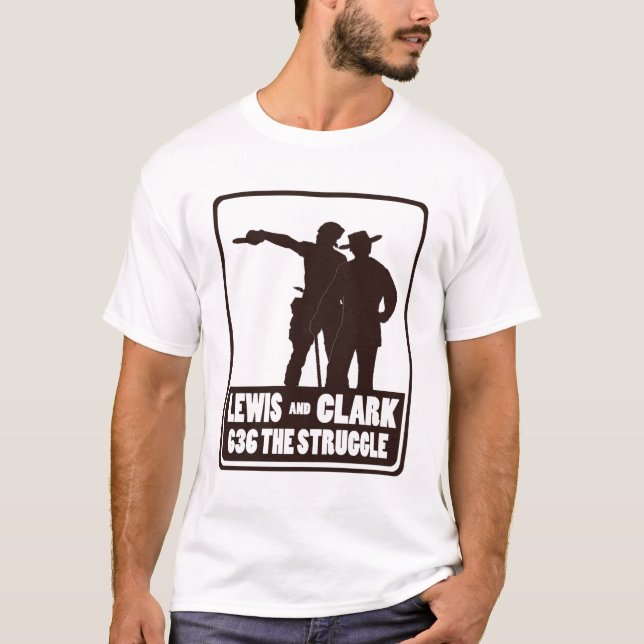 T-shirt Lewis et Clark (Devant)