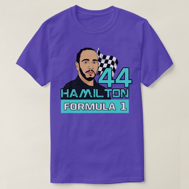 T-shirt Lewis Hamilton (Design devant)