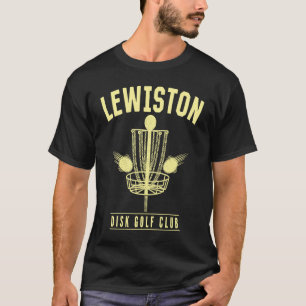 T-shirt Lewiston ME Disk Golf Club Golfer Maine Disk Golf