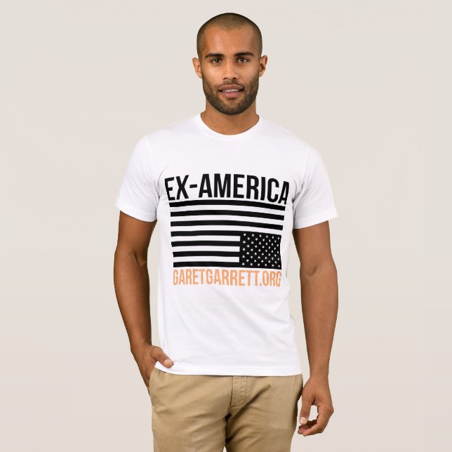 T-shirt L'Ex-Amérique a inversé 2 (Devant entier)