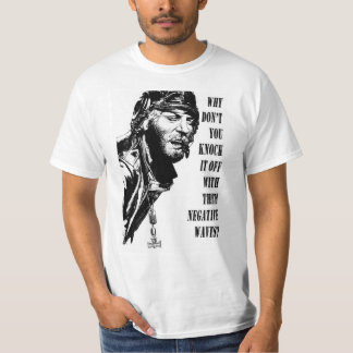 T-shirt L'excentrique indique (noir et blanc)