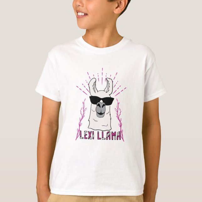 T-shirt Lexi Llama (Devant)